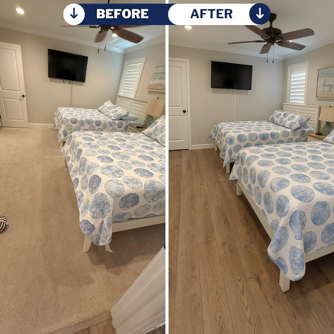 Professional luxury vinyl plank flooring installation in Destin, FL