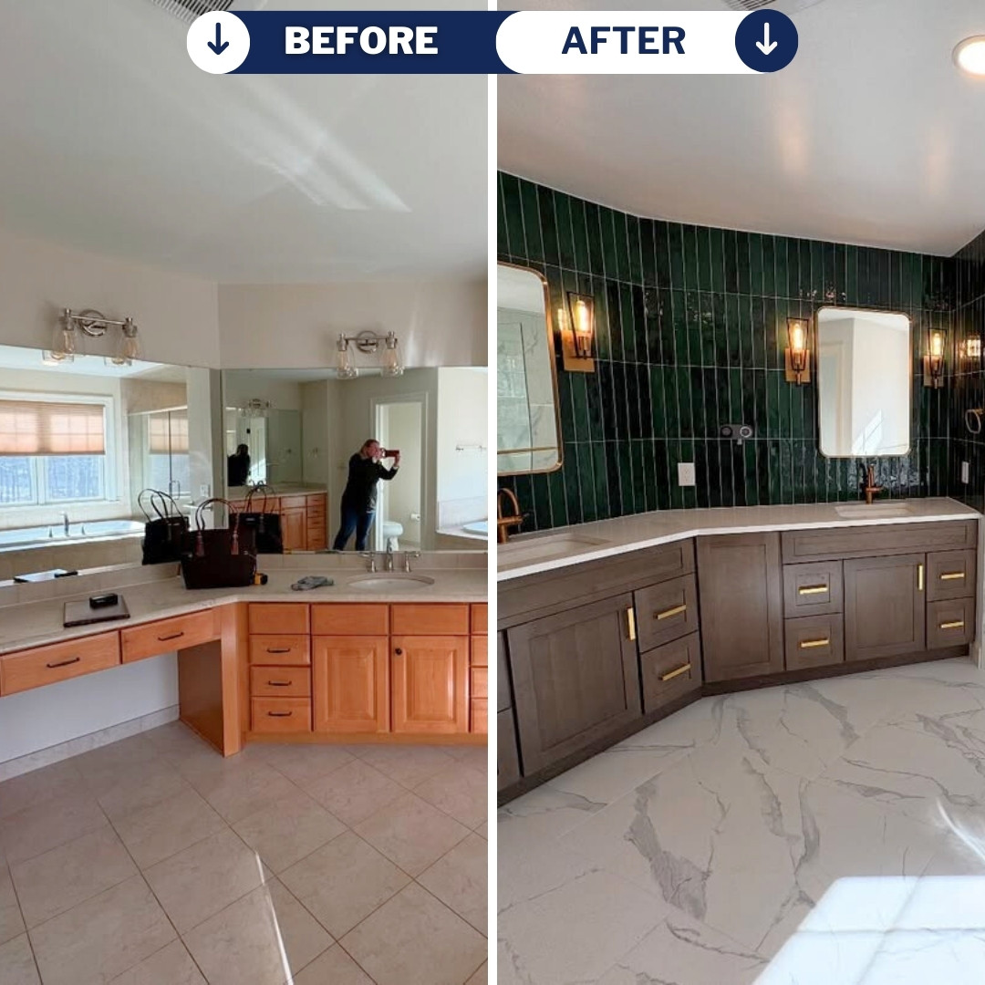 High-end marble tile installation for a luxury entryway in 30A